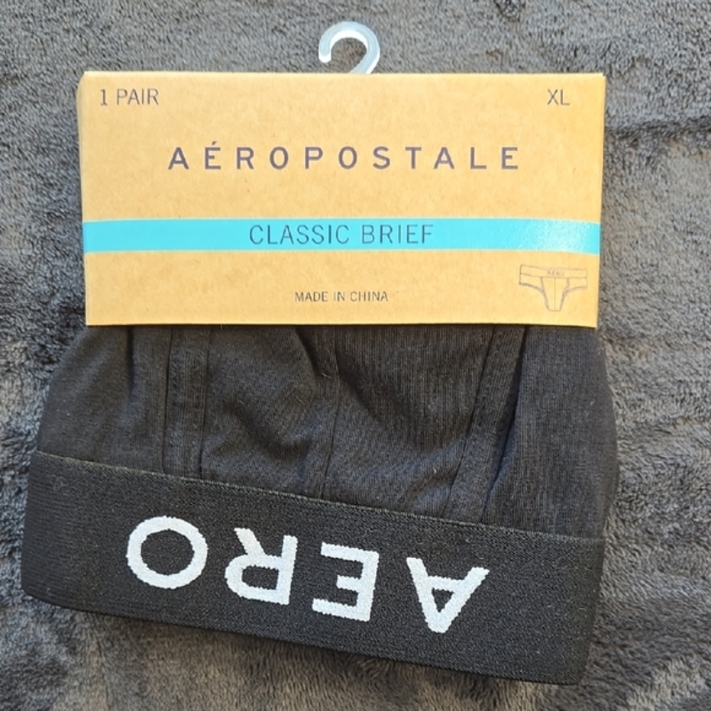 Aeropostale Black Classic Briefs Underwear